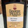 Spanish Peaks Coffee SPC House Espresso coffee beans in bag